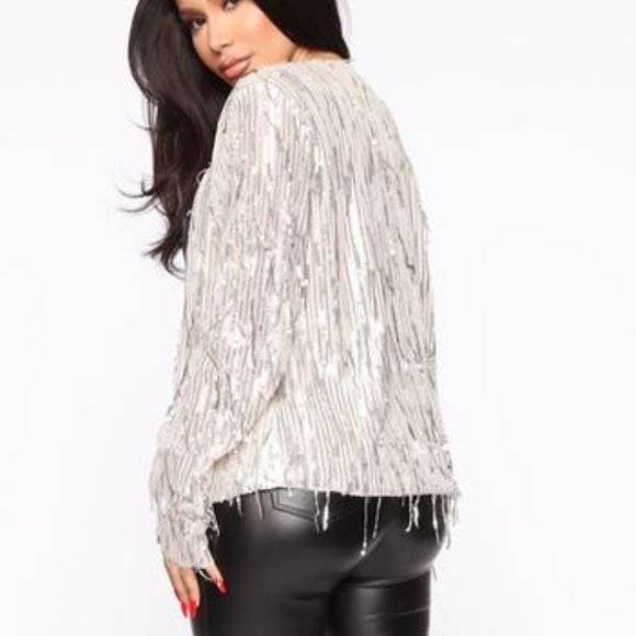 New Nude Sequins Jacket - SM - Picture 4 of 4